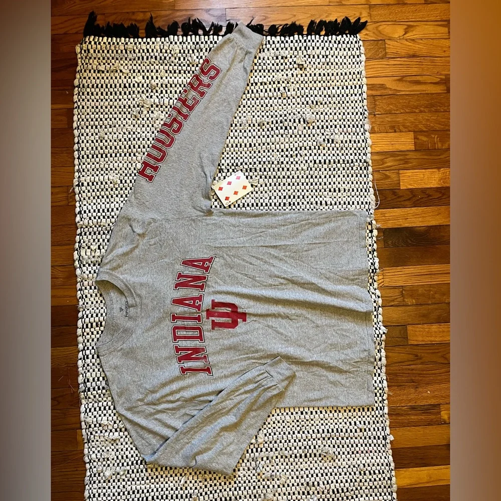 Fanatics Indiana University Heathered Long Sleeve T-shirt - Picture 2 of 7
